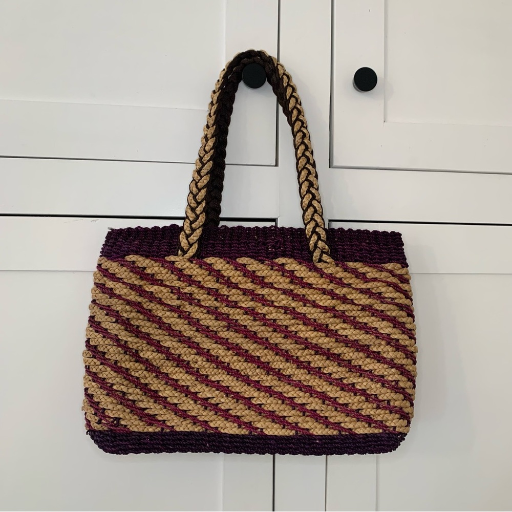 SORA Water Lily Purple Handbag
